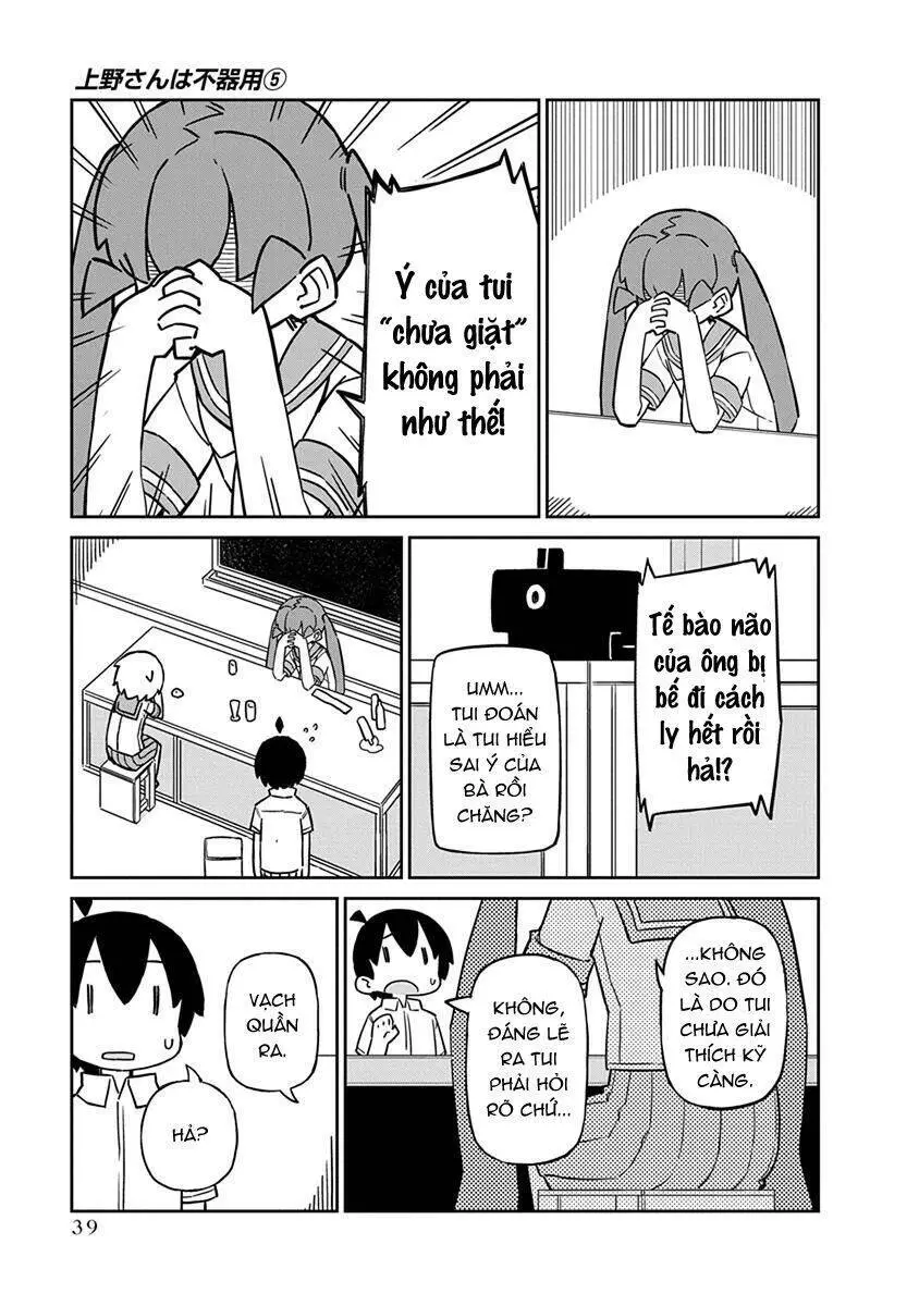 Ueno-San Wa Bukiyou Nettruyen ZZZ Chương 43 Page 10