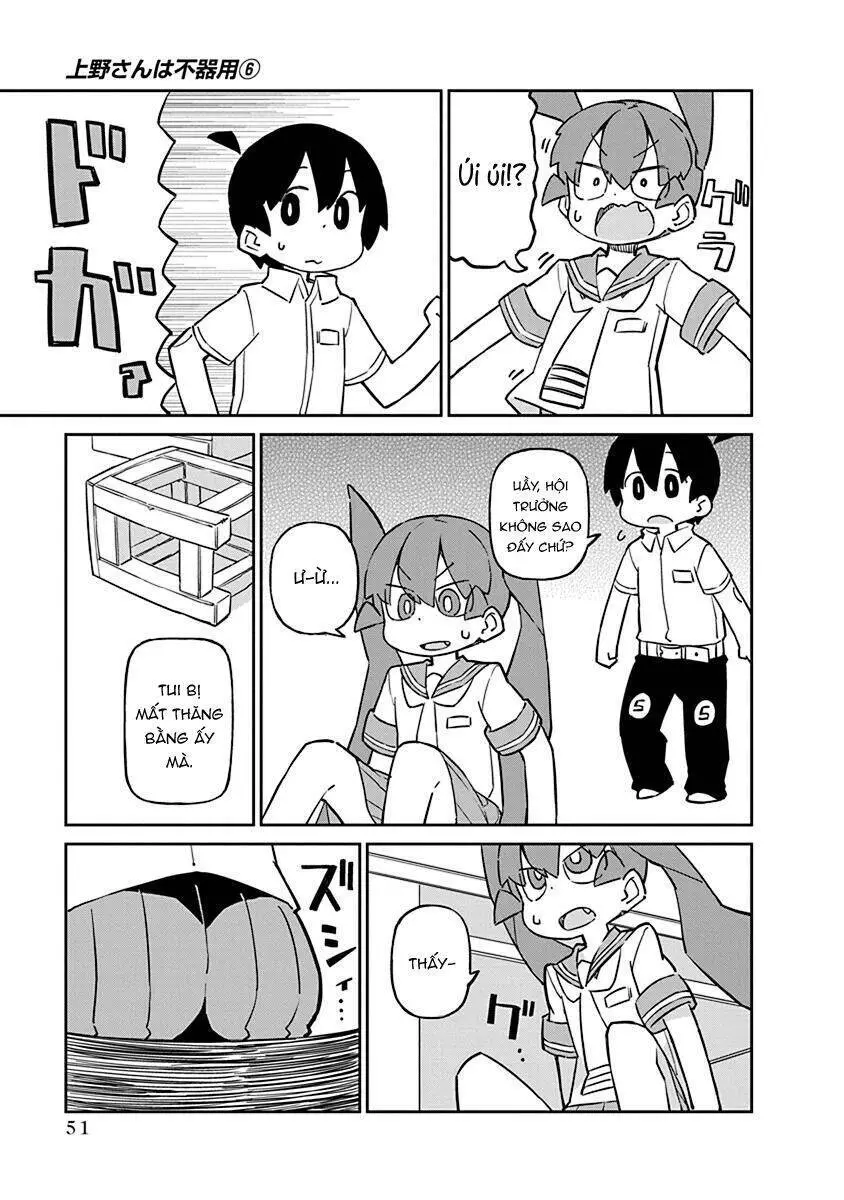 Ueno-San Wa Bukiyou Nettruyen ZZZ Chương 54 Page 8