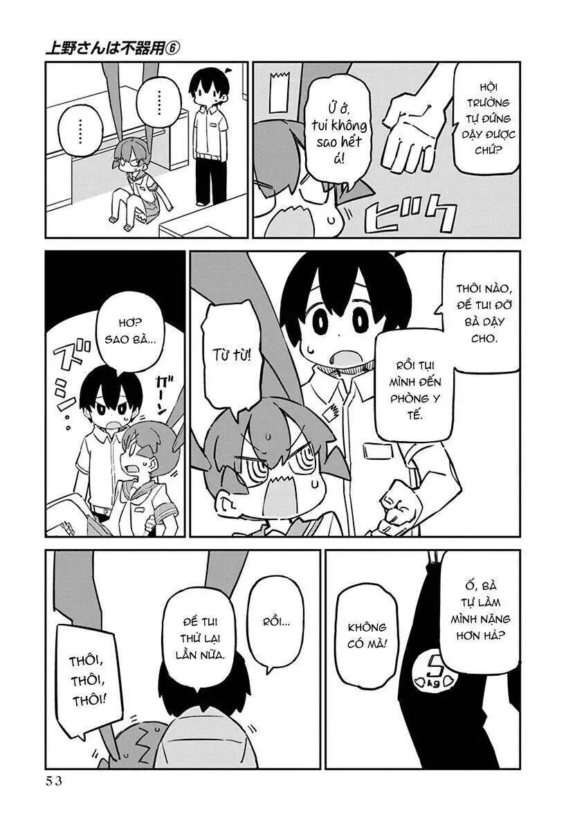 Ueno-San Wa Bukiyou Nettruyen ZZZ Chương 54 Page 10