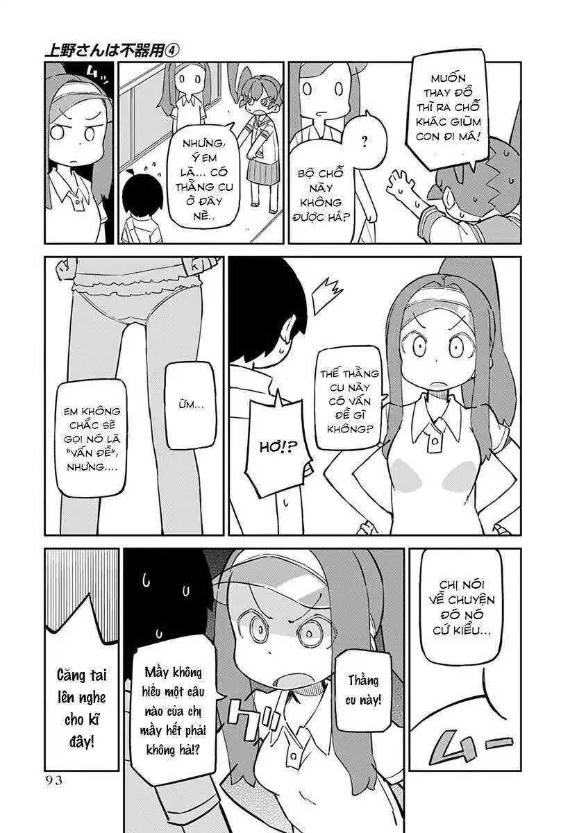 Ueno-San Wa Bukiyou Nettruyen ZZZ Chương 37 Page 8