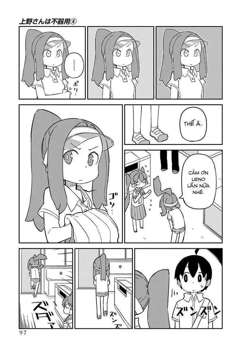 Ueno-San Wa Bukiyou Nettruyen ZZZ Chương 37 Page 12