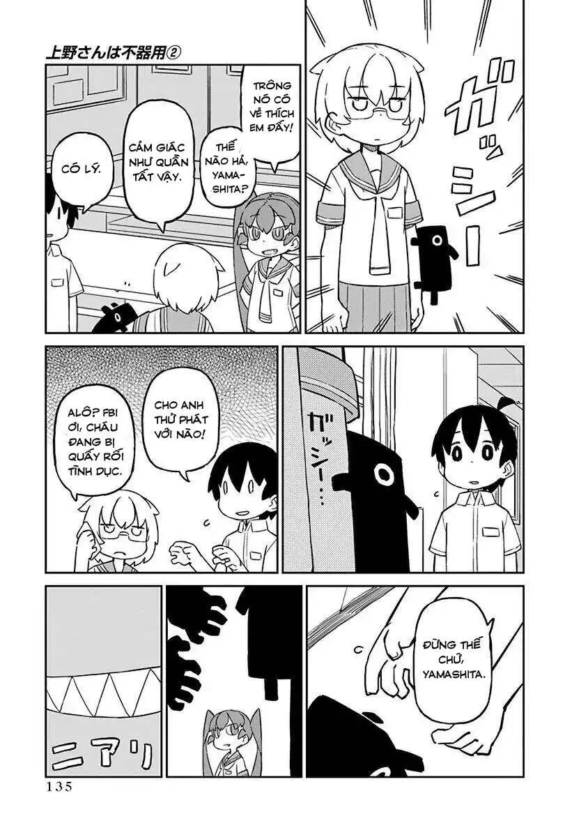 Ueno-San Wa Bukiyou Nettruyen ZZZ Chương 19 Page 8