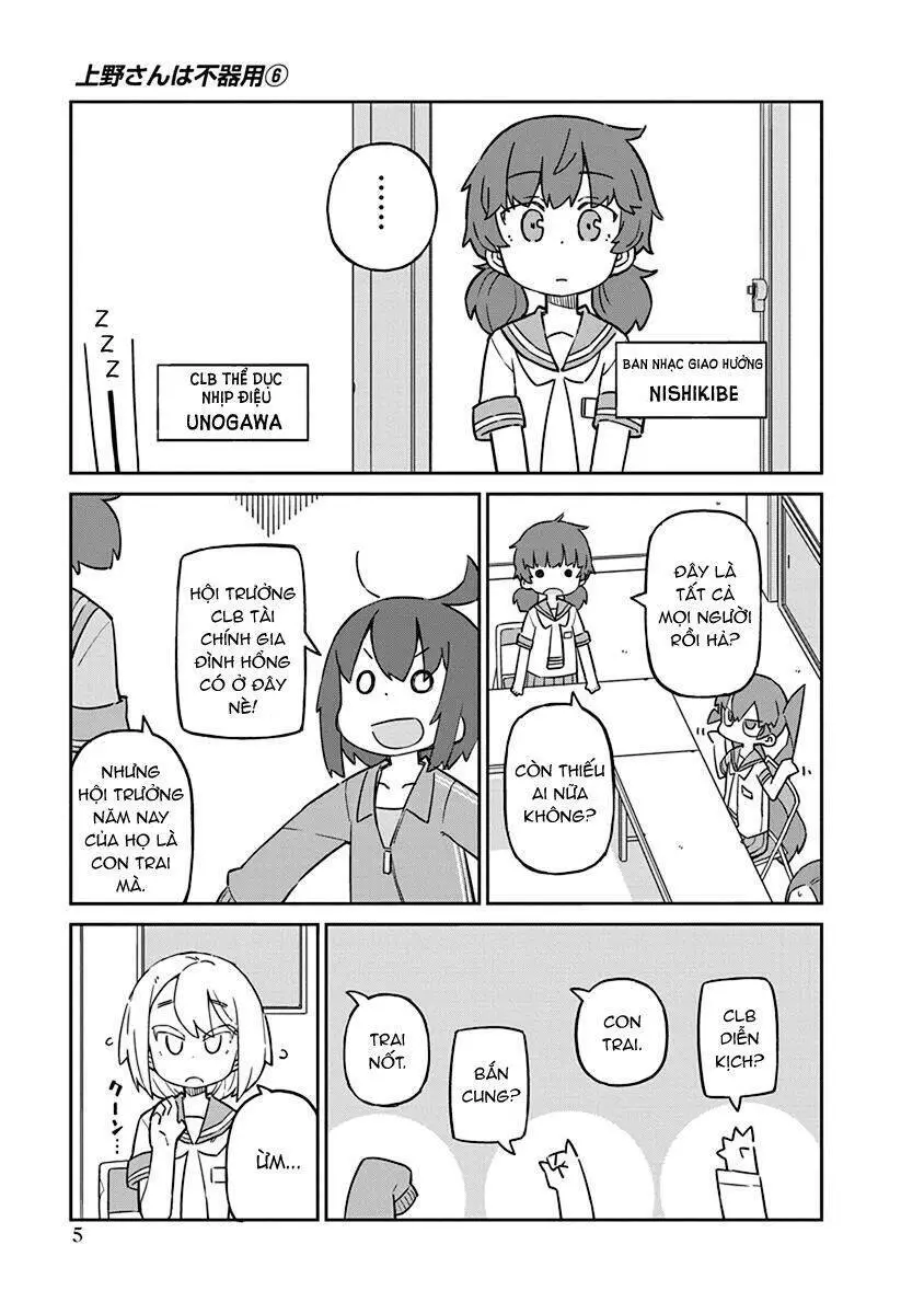 Ueno-San Wa Bukiyou Nettruyen ZZZ Chương 51 Page 8