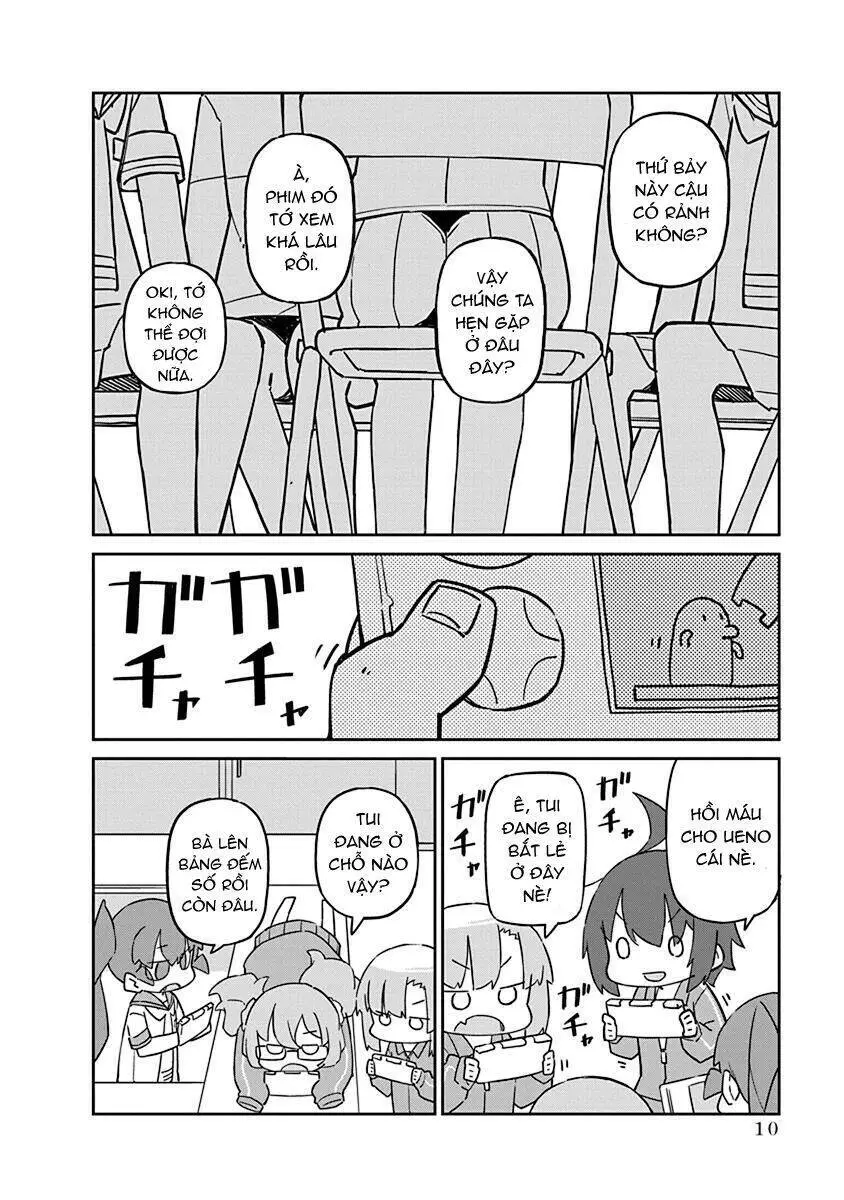 Ueno-San Wa Bukiyou Nettruyen ZZZ Chương 51 Page 13