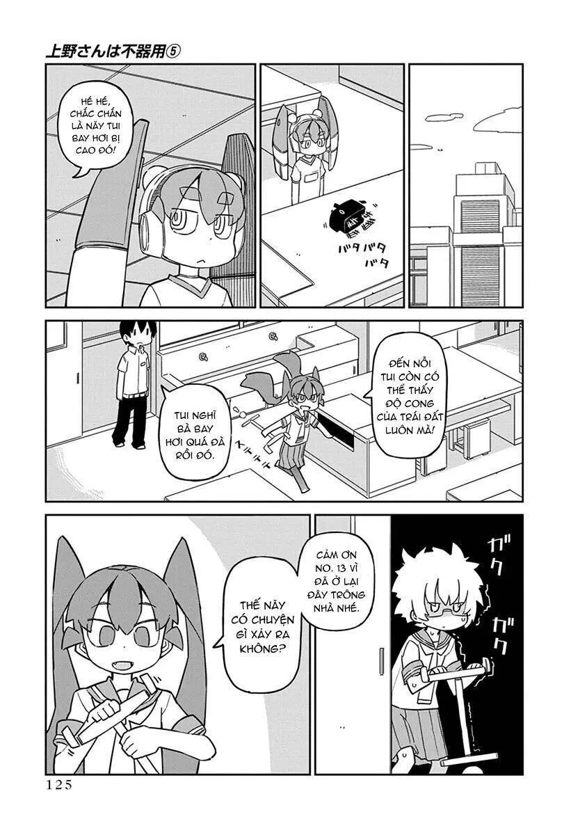 Ueno-San Wa Bukiyou Nettruyen ZZZ Chương 49 Page 12