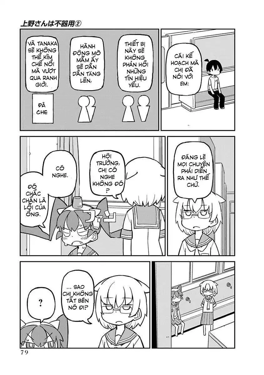 Ueno-San Wa Bukiyou Nettruyen ZZZ Chương 15 Page 8