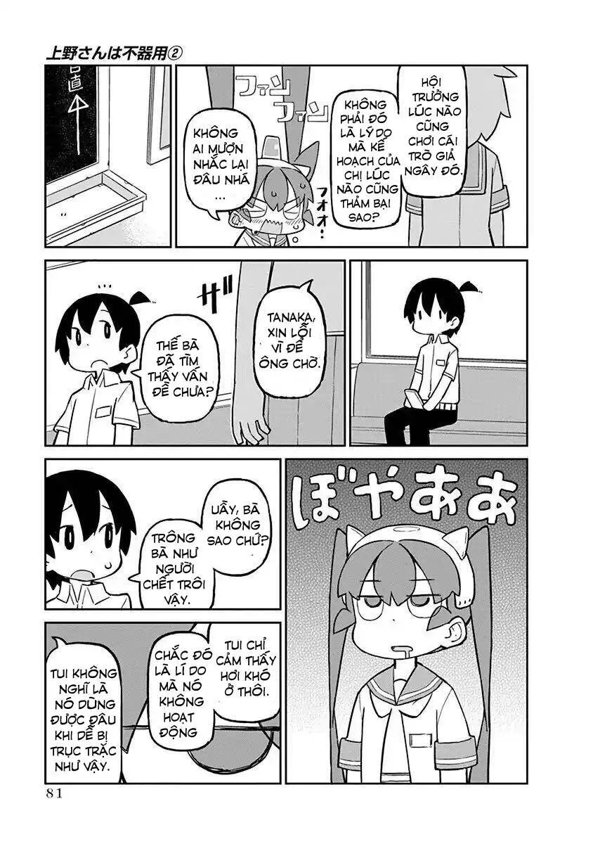 Ueno-San Wa Bukiyou Nettruyen ZZZ Chương 15 Page 10