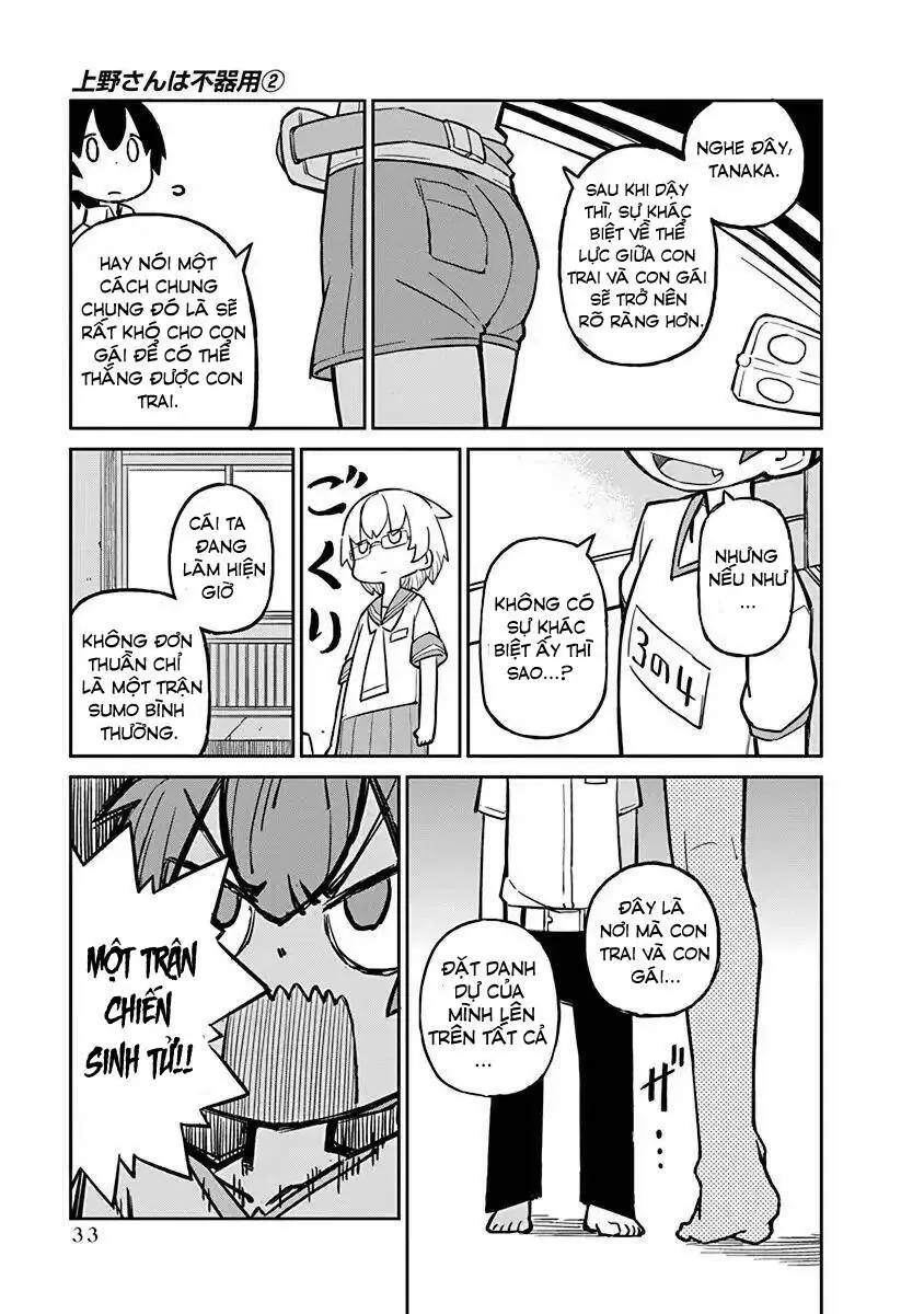 Ueno-San Wa Bukiyou Nettruyen ZZZ Chương 12 Page 4