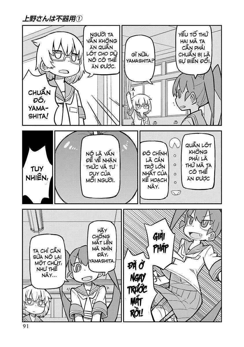 Ueno-San Wa Bukiyou Nettruyen ZZZ Chương 7 Page 6