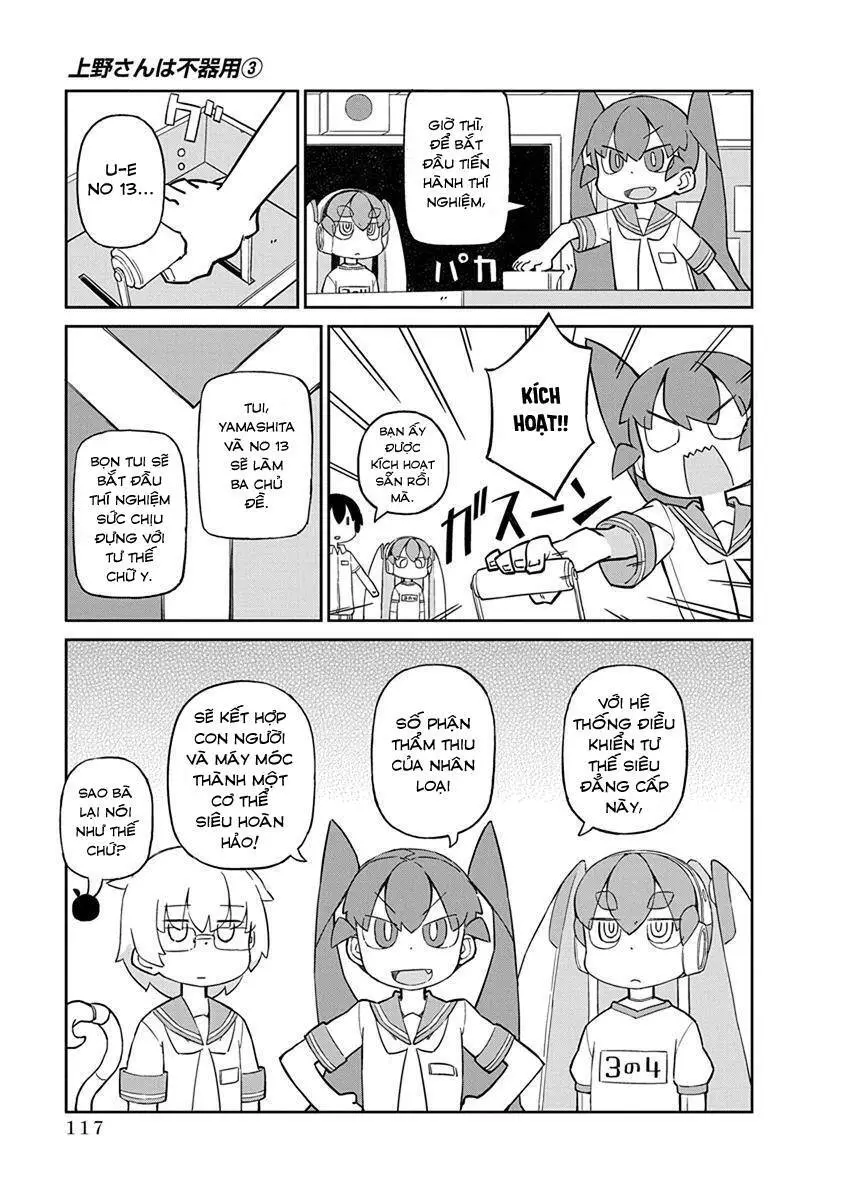 Ueno-San Wa Bukiyou Nettruyen ZZZ Chương 28 Page 4