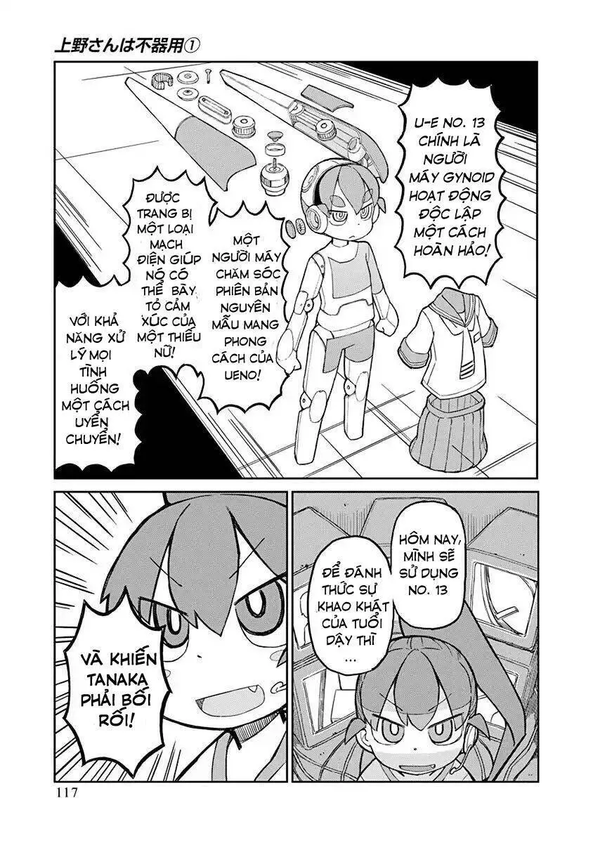 Ueno-San Wa Bukiyou Nettruyen ZZZ Chương 9 Page 4