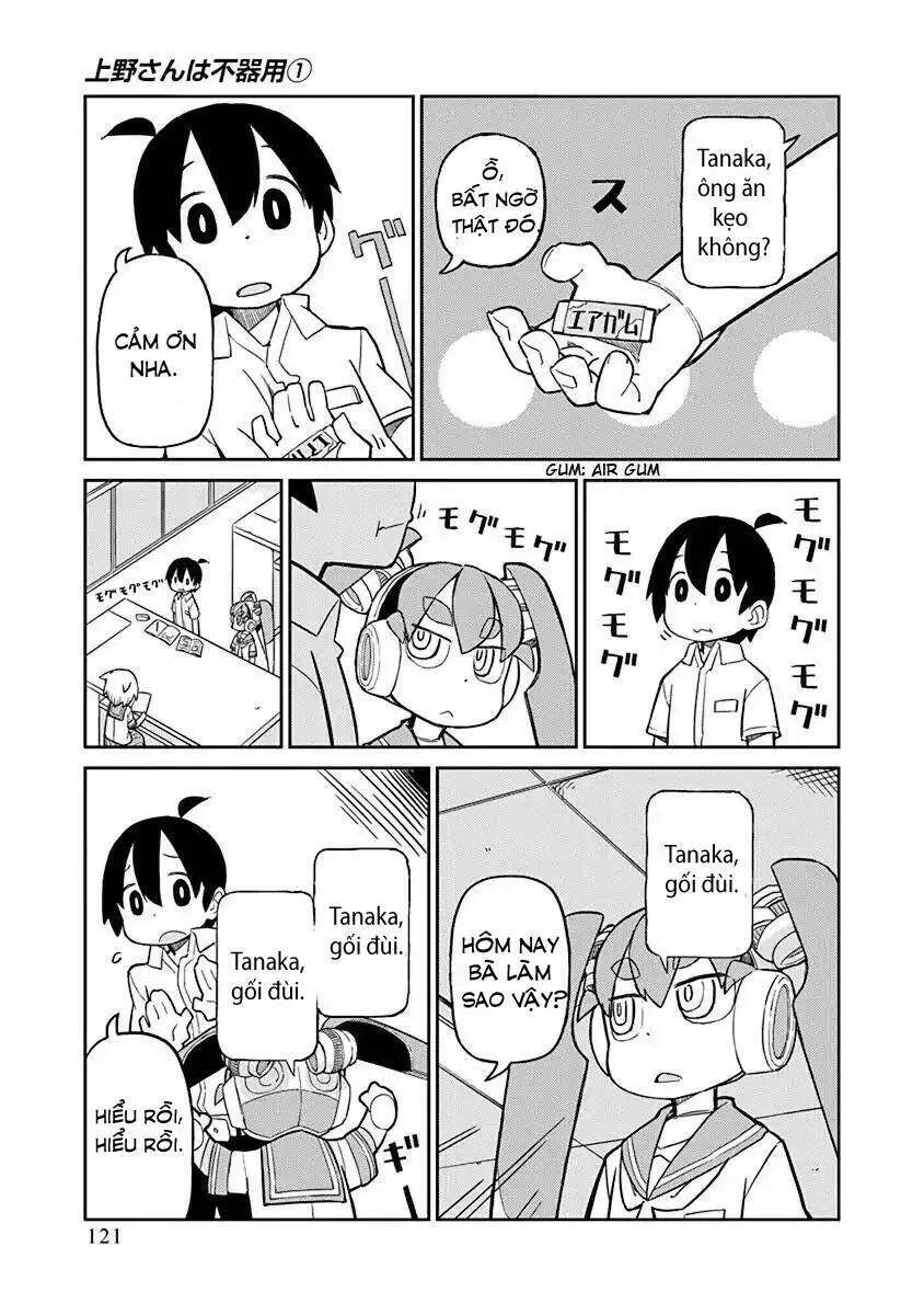 Ueno-San Wa Bukiyou Nettruyen ZZZ Chương 9 Page 8