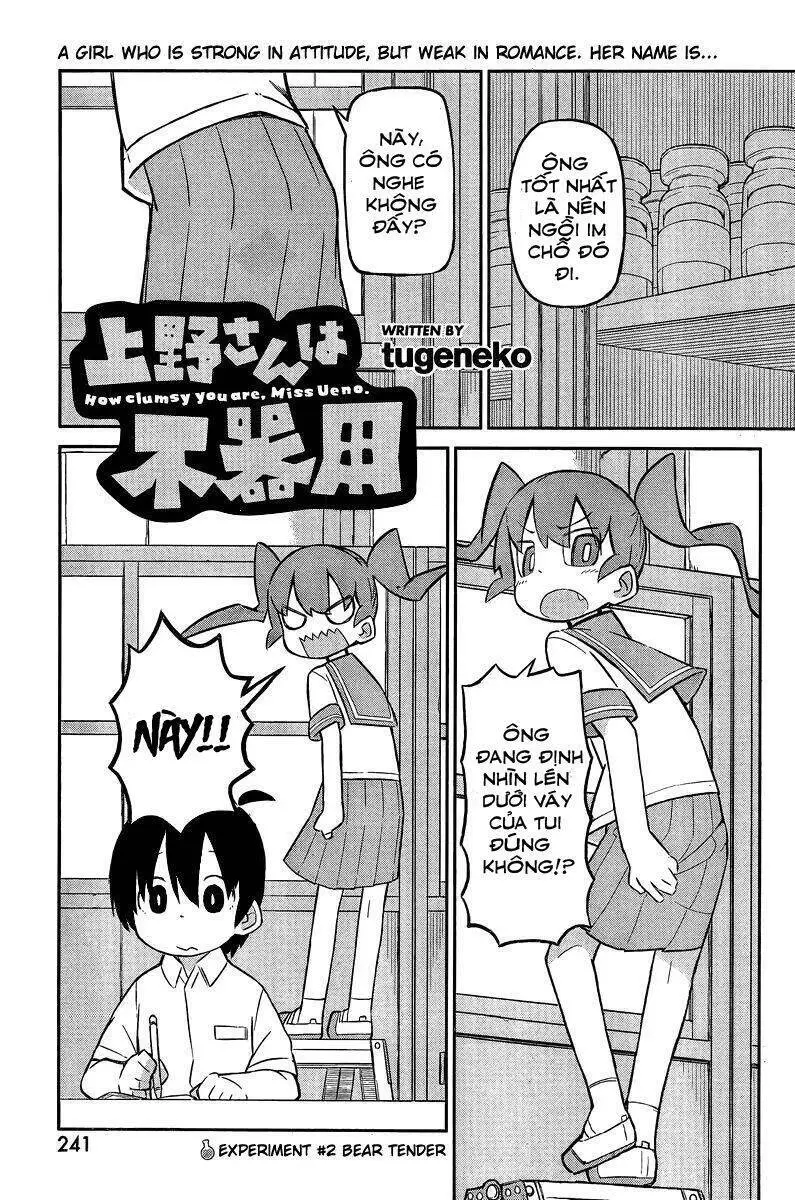 Ueno-San Wa Bukiyou Nettruyen ZZZ Chương 2 Page 2
