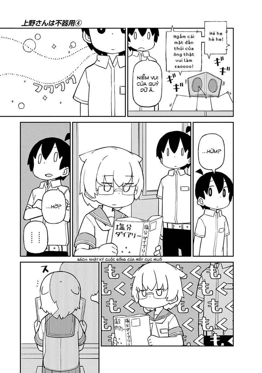 Ueno-San Wa Bukiyou Nettruyen ZZZ Chương 30 Page 9