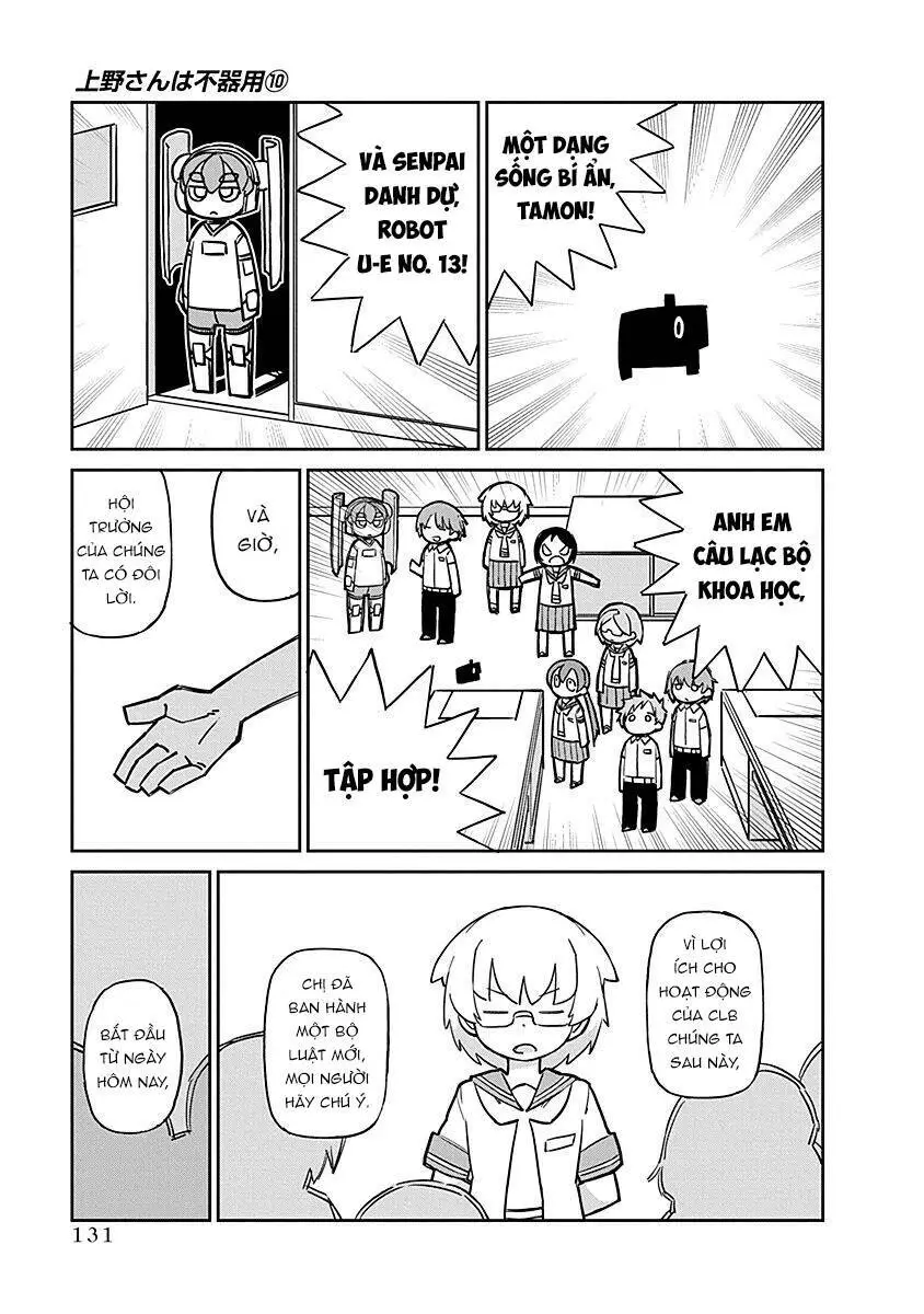 Ueno-San Wa Bukiyou Nettruyen ZZZ Chương 101 Page 9