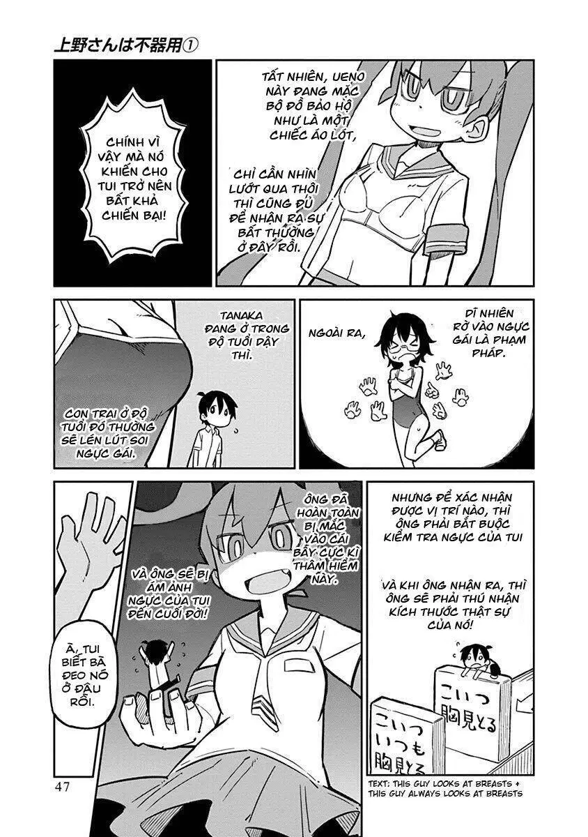 Ueno-San Wa Bukiyou Nettruyen ZZZ Chương 4 Page 4