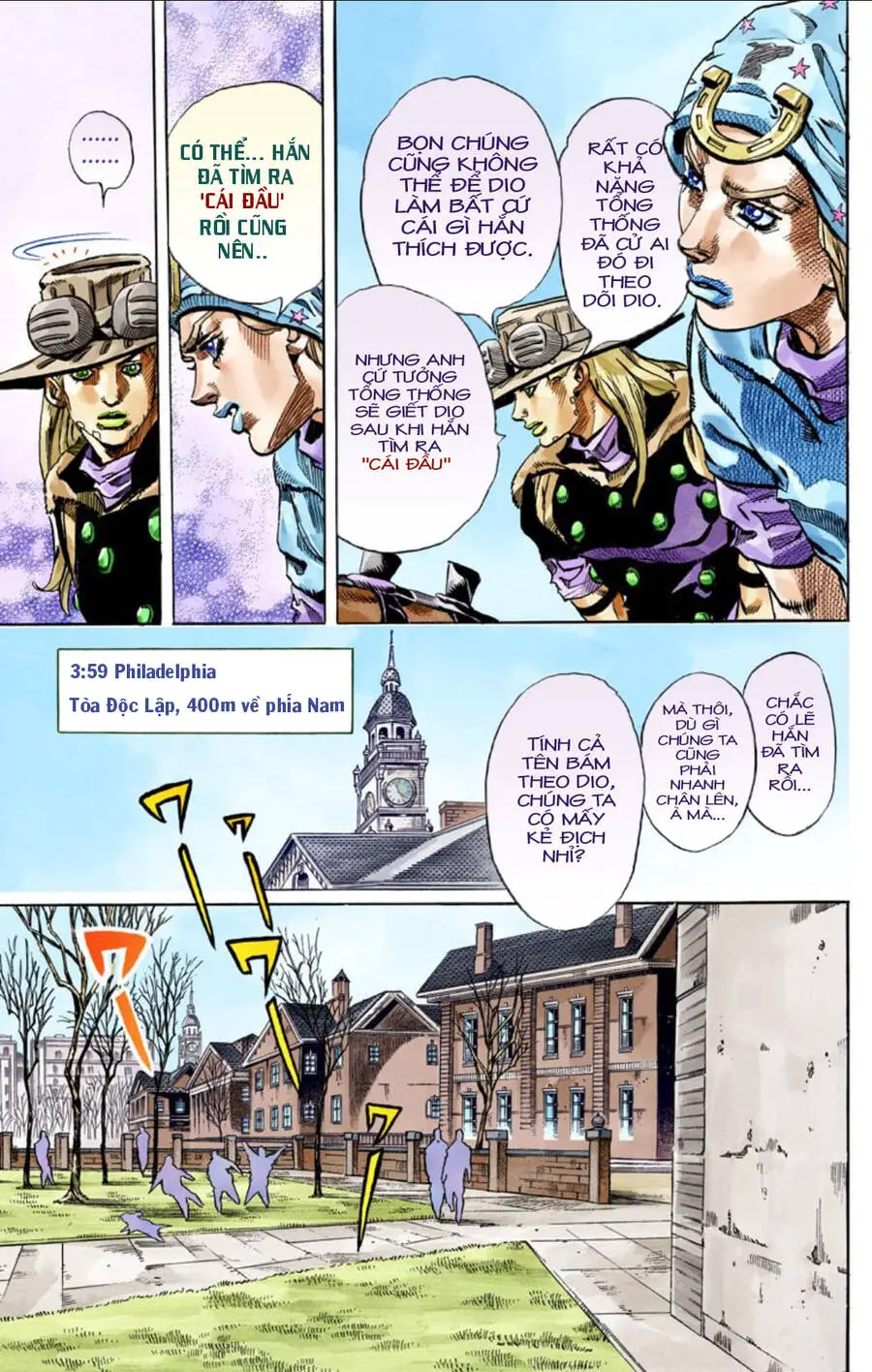 Cuộc Phiêu Lưu Bí Ẩn Phần 7: Steel Ball Run Nettruyen ZZZ Chương 64 Page 11