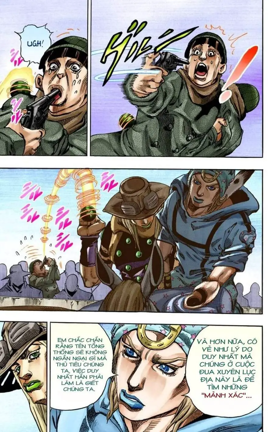 Cuộc Phiêu Lưu Bí Ẩn Phần 7: Steel Ball Run Nettruyen ZZZ Chương 60 Page 10