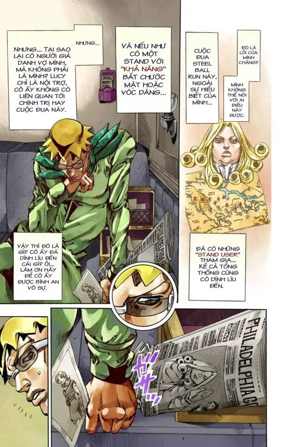 Cuộc Phiêu Lưu Bí Ẩn Phần 7: Steel Ball Run Nettruyen ZZZ Chương 60 Page 15