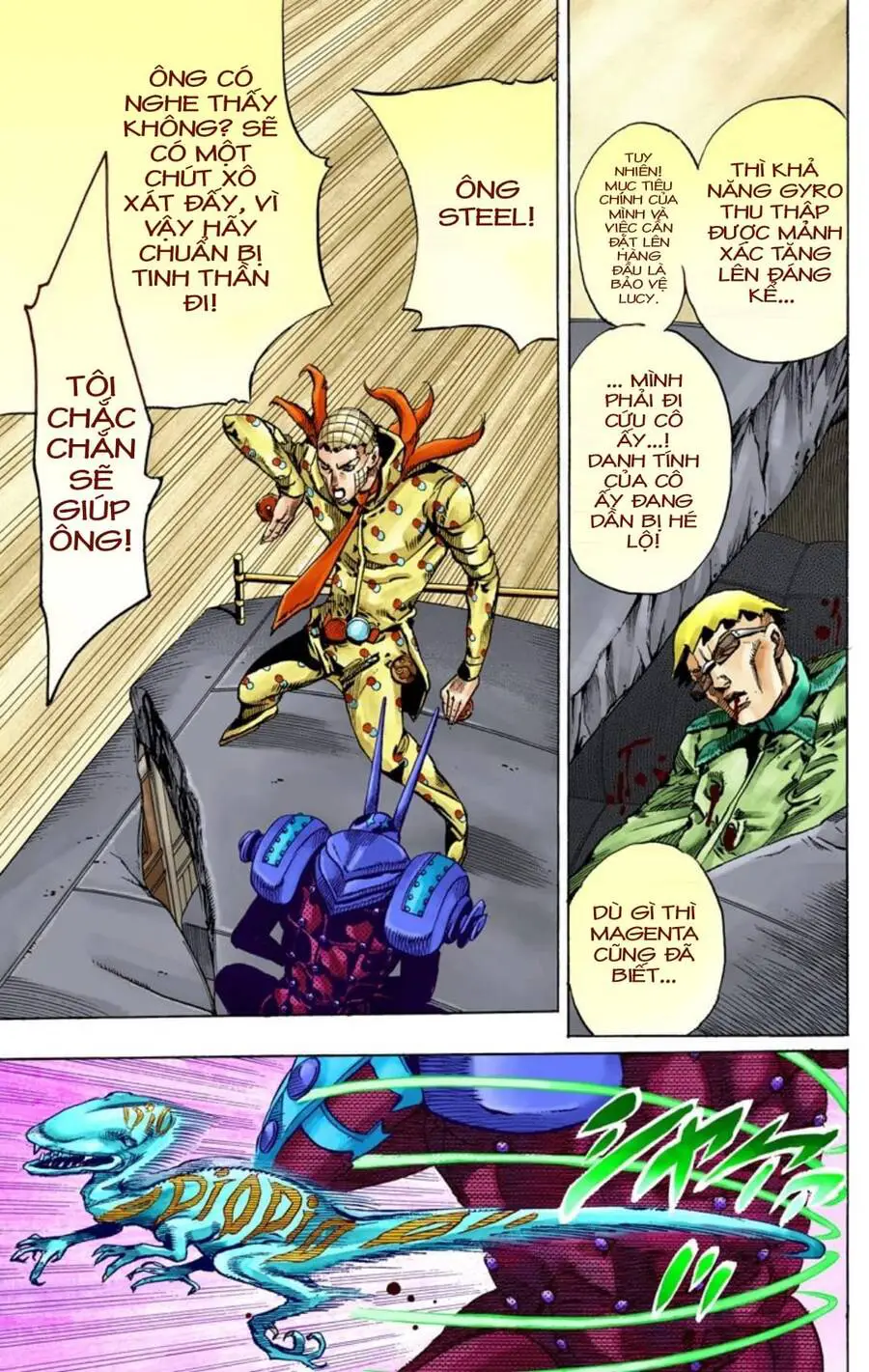 Cuộc Phiêu Lưu Bí Ẩn Phần 7: Steel Ball Run Nettruyen ZZZ Chương 62 Page 34