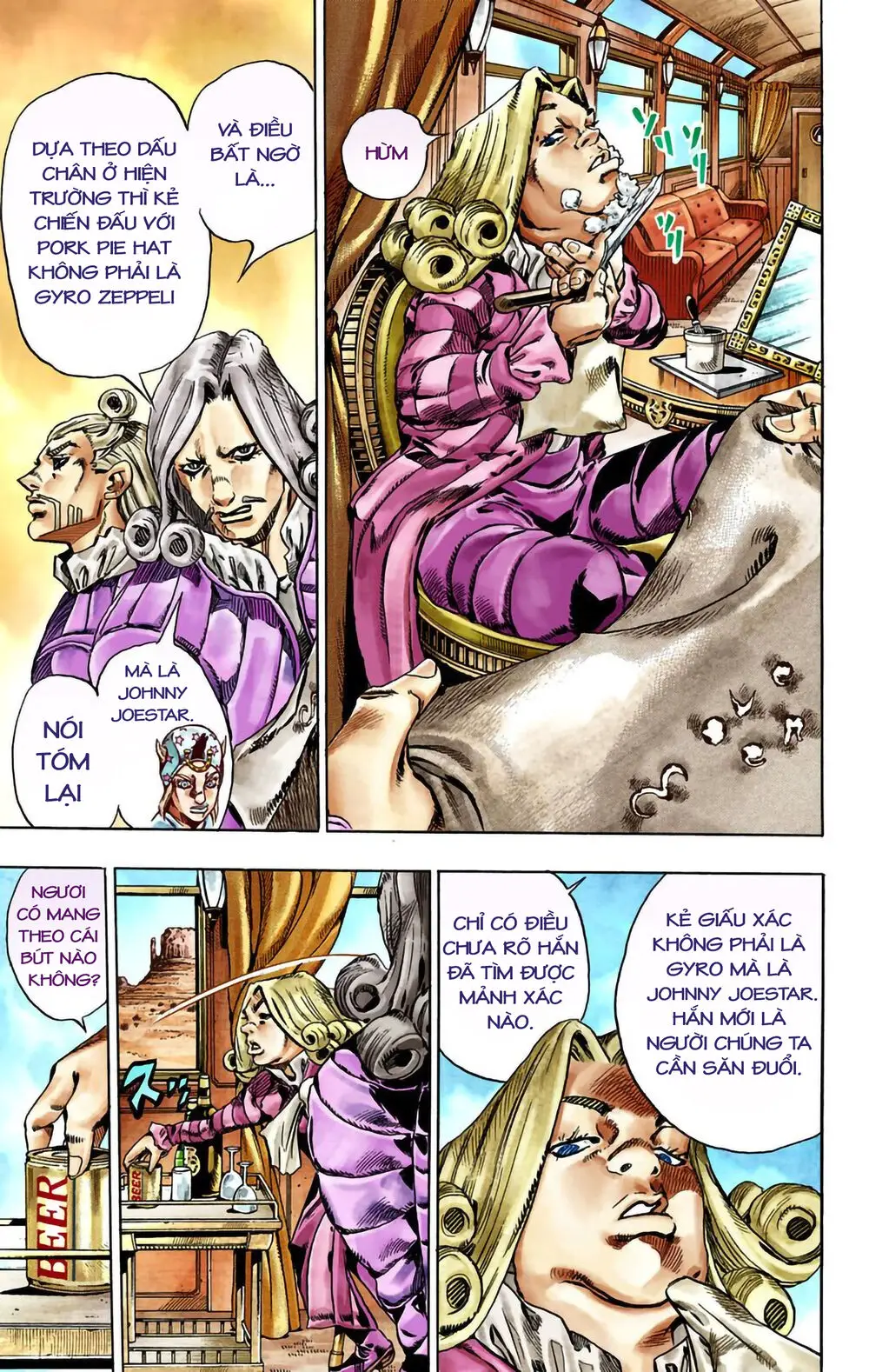 Cuộc Phiêu Lưu Bí Ẩn Phần 7: Steel Ball Run Nettruyen ZZZ Chương 28 Page 14