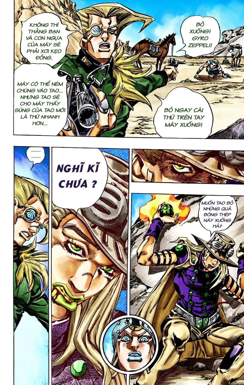 Cuộc Phiêu Lưu Bí Ẩn Phần 7: Steel Ball Run Nettruyen ZZZ Chương 25 Page 14