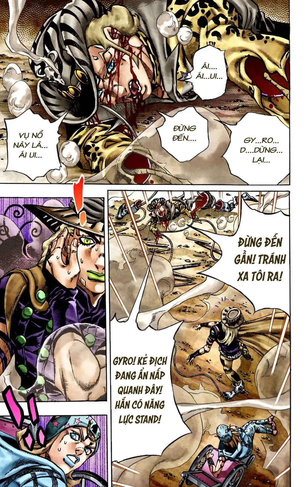 Cuộc Phiêu Lưu Bí Ẩn Phần 7: Steel Ball Run Nettruyen ZZZ Chương 22 Page 8