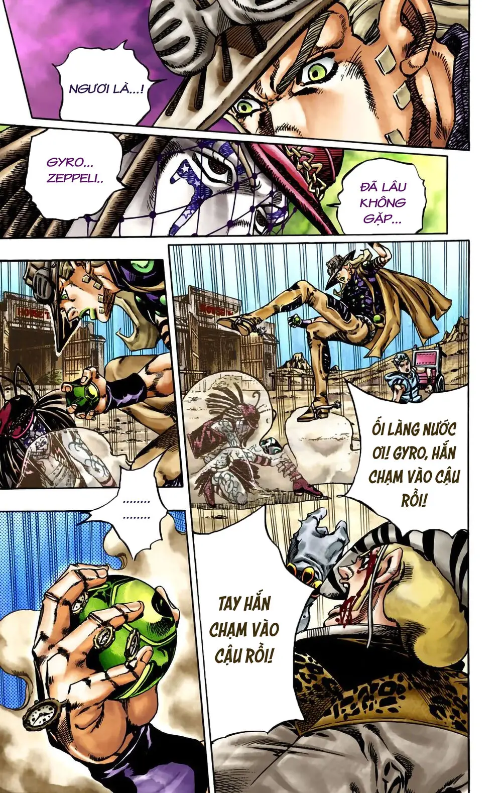 Cuộc Phiêu Lưu Bí Ẩn Phần 7: Steel Ball Run Nettruyen ZZZ Chương 22 Page 12
