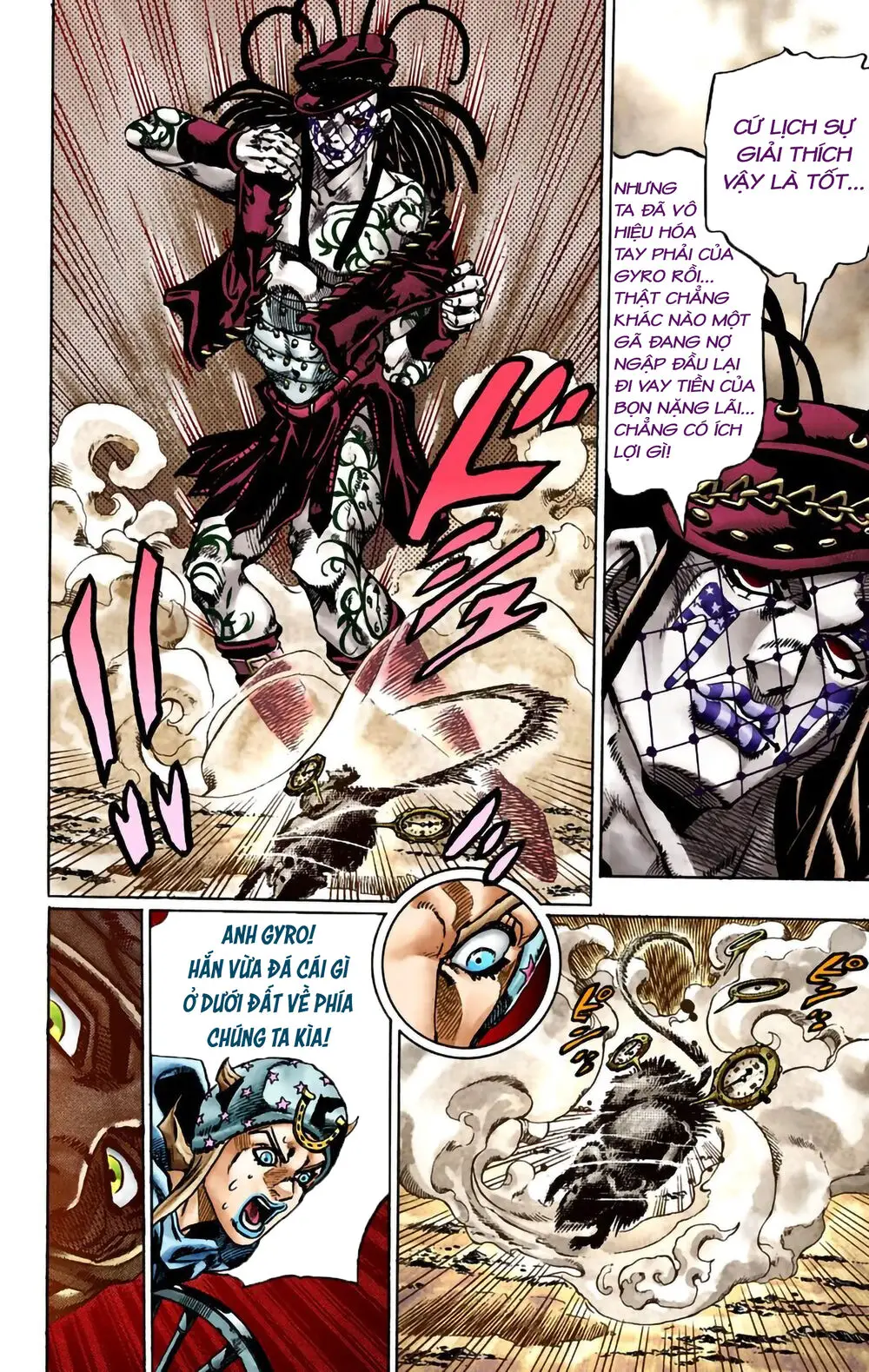 Cuộc Phiêu Lưu Bí Ẩn Phần 7: Steel Ball Run Nettruyen ZZZ Chương 22 Page 19