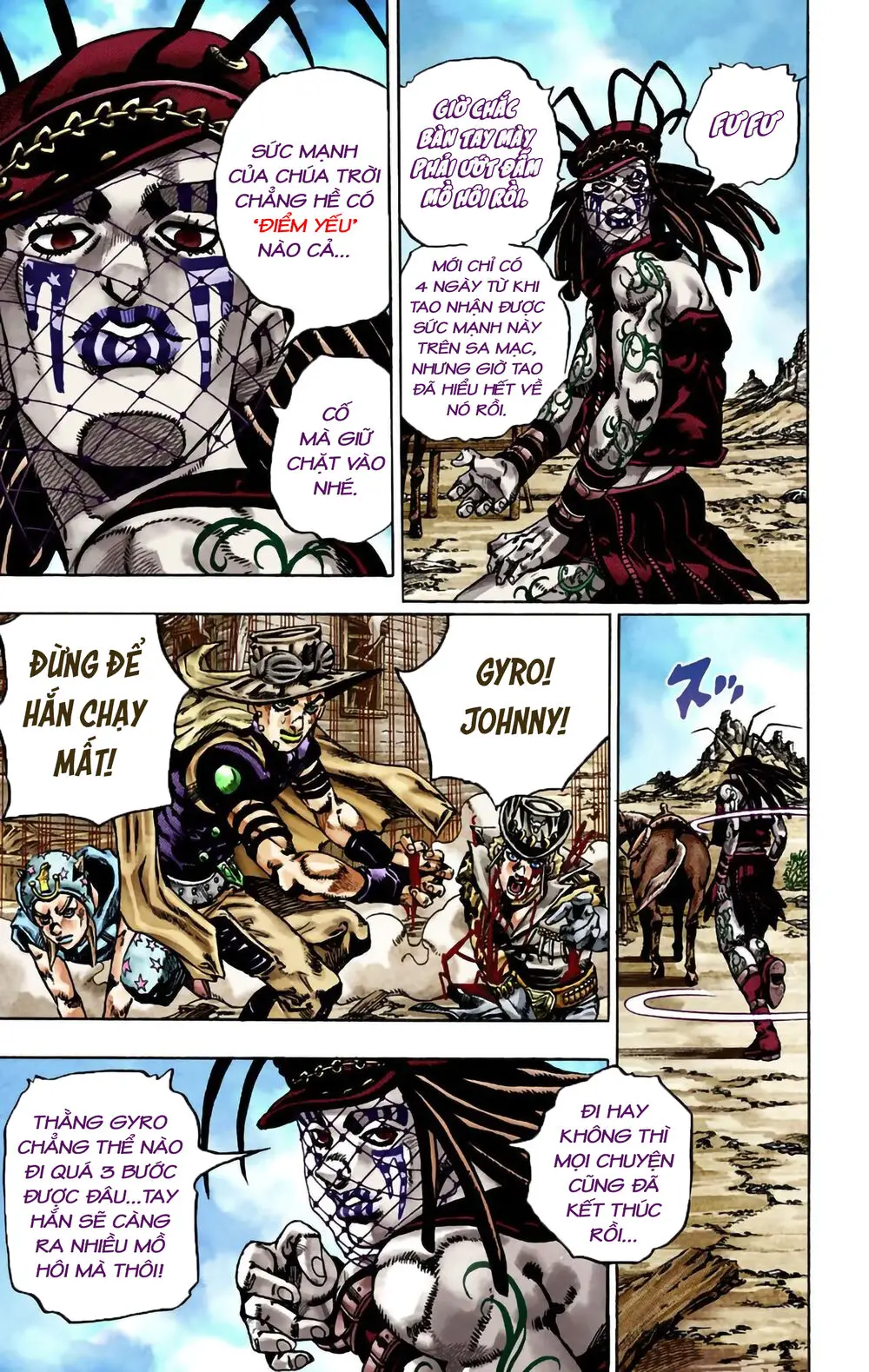 Cuộc Phiêu Lưu Bí Ẩn Phần 7: Steel Ball Run Nettruyen ZZZ Chương 22 Page 28