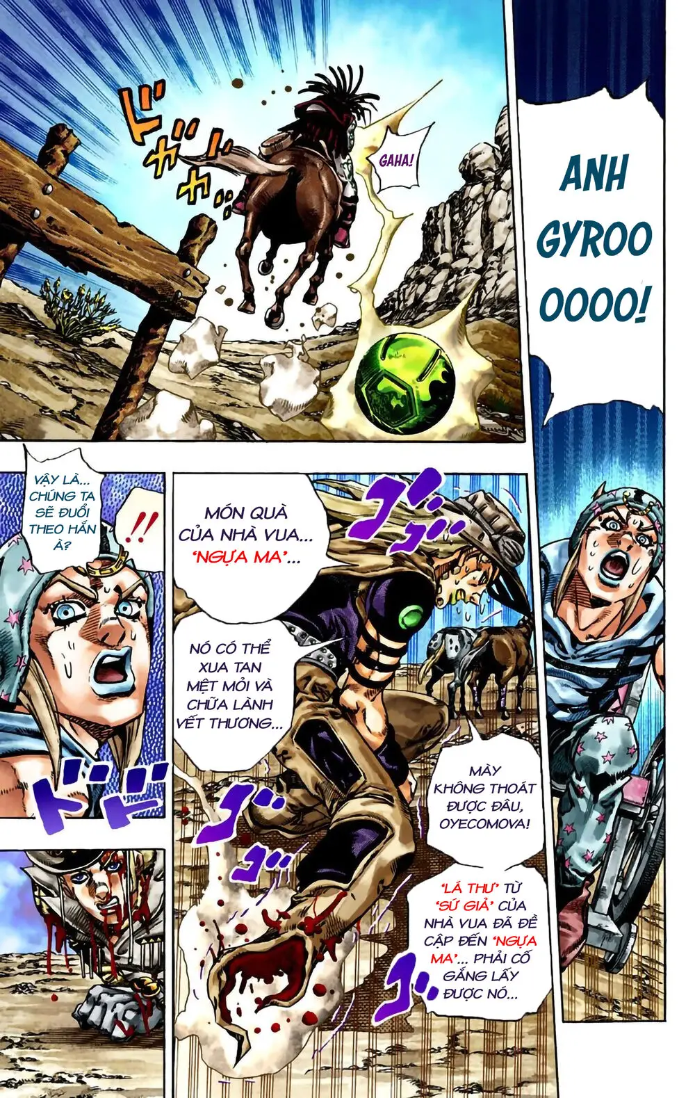 Cuộc Phiêu Lưu Bí Ẩn Phần 7: Steel Ball Run Nettruyen ZZZ Chương 22 Page 36