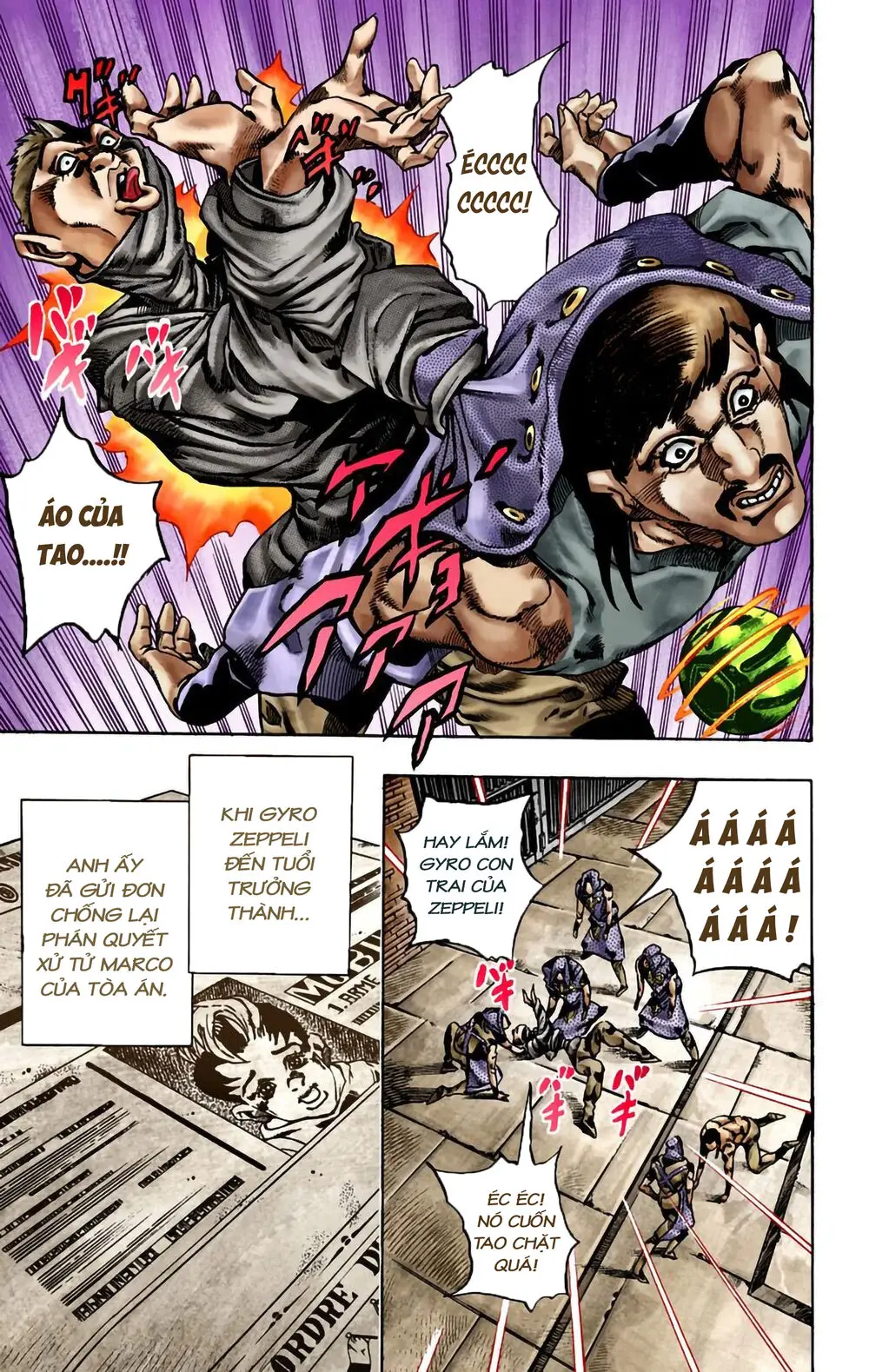 Cuộc Phiêu Lưu Bí Ẩn Phần 7: Steel Ball Run Nettruyen ZZZ Chương 21 Page 8