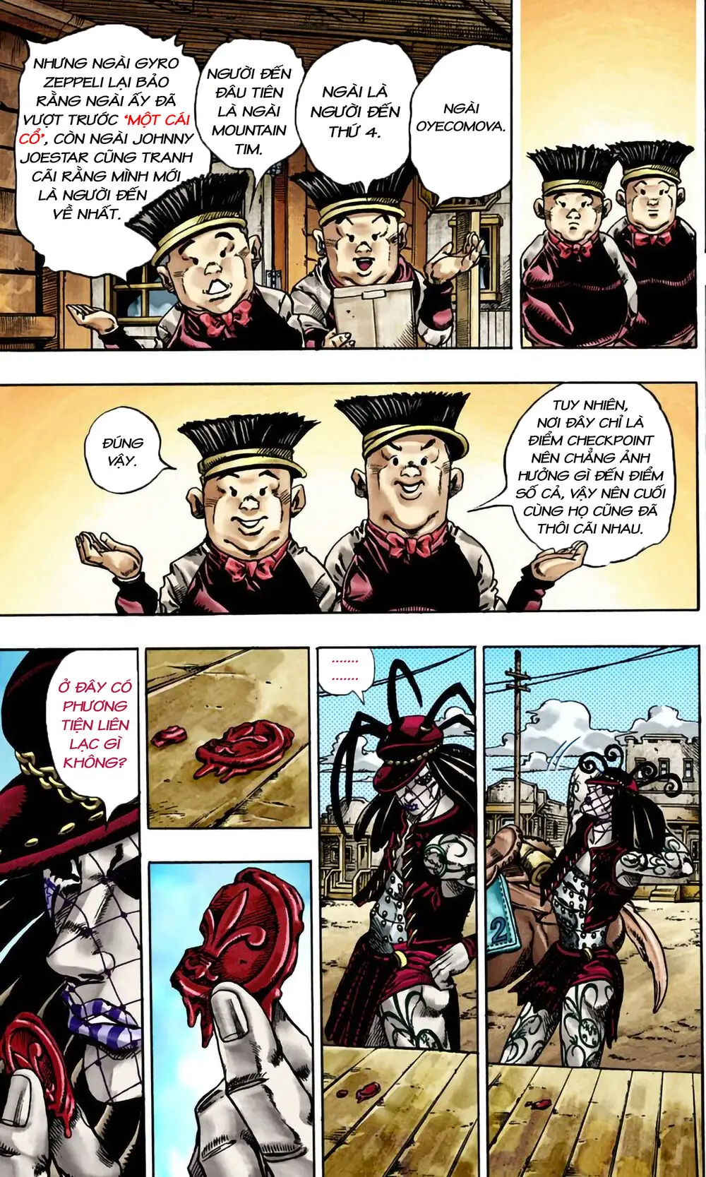 Cuộc Phiêu Lưu Bí Ẩn Phần 7: Steel Ball Run Nettruyen ZZZ Chương 21 Page 23