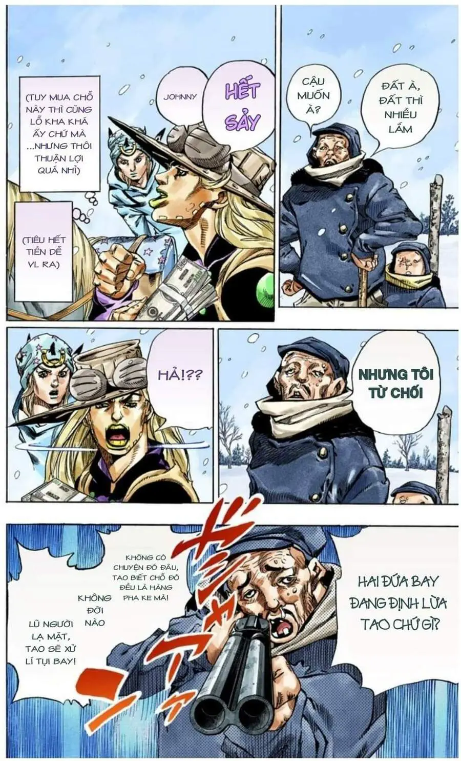 Cuộc Phiêu Lưu Bí Ẩn Phần 7: Steel Ball Run Nettruyen ZZZ Chương 46 Page 7