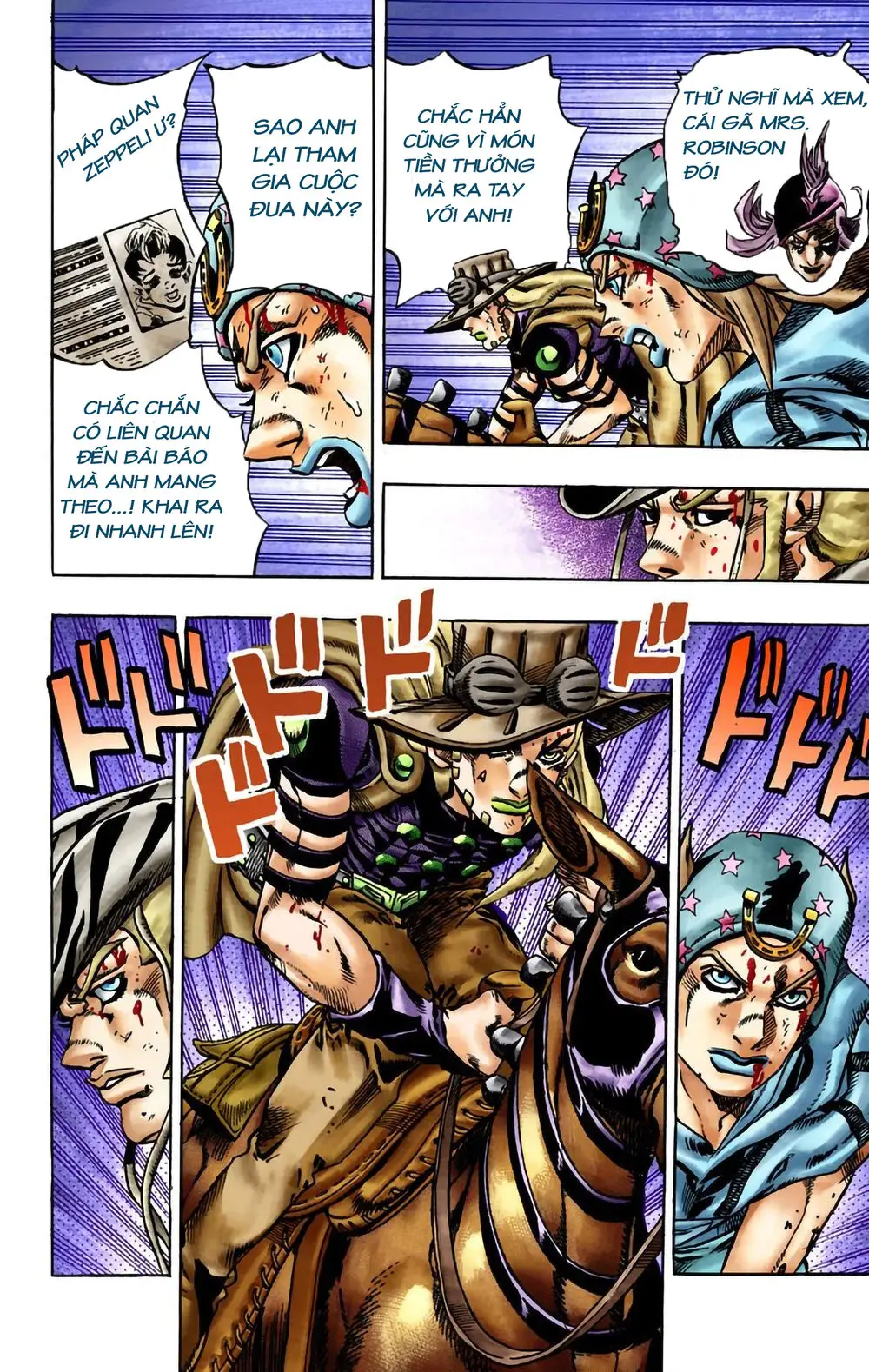 Cuộc Phiêu Lưu Bí Ẩn Phần 7: Steel Ball Run Nettruyen ZZZ Chương 20 Page 15