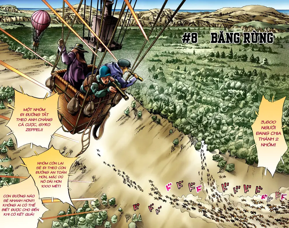 Cuộc Phiêu Lưu Bí Ẩn Phần 7: Steel Ball Run Nettruyen ZZZ Chương 8 Page 3