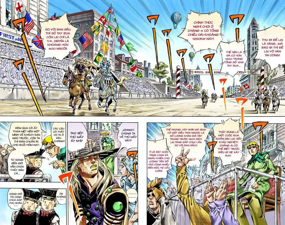 Cuộc Phiêu Lưu Bí Ẩn Phần 7: Steel Ball Run Nettruyen ZZZ Chương 40 Page 4