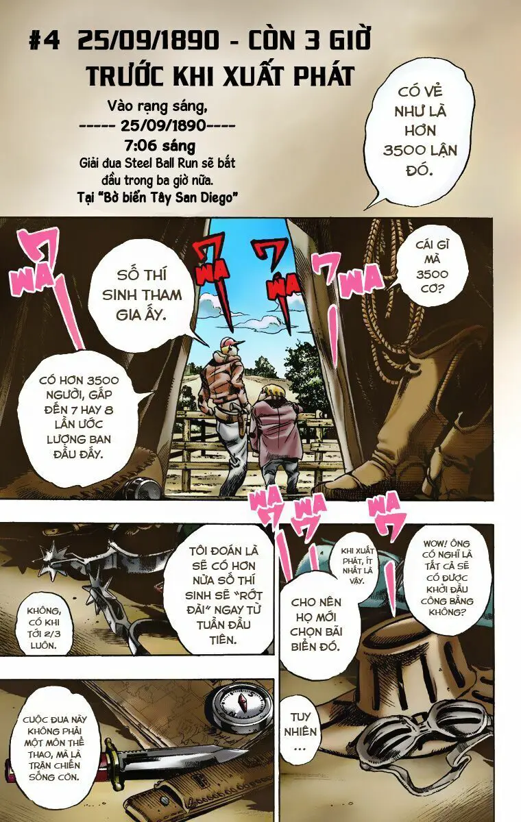 Cuộc Phiêu Lưu Bí Ẩn Phần 7: Steel Ball Run Nettruyen ZZZ Chương 4 Page 2