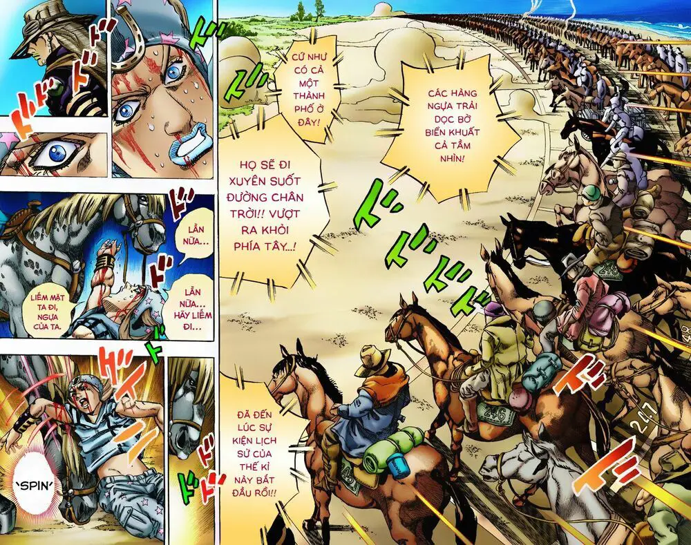 Cuộc Phiêu Lưu Bí Ẩn Phần 7: Steel Ball Run Nettruyen ZZZ Chương 4 Page 25