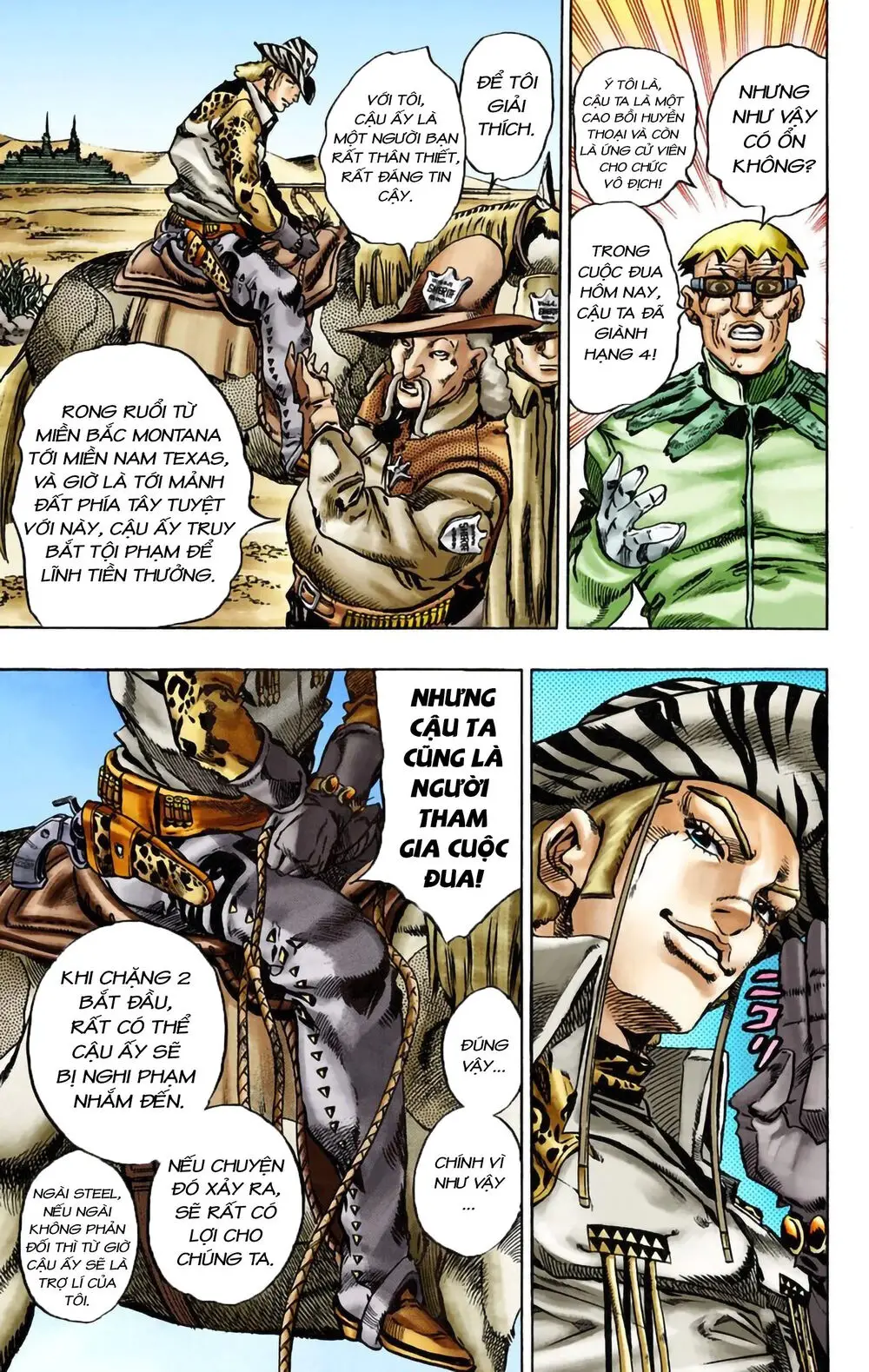Cuộc Phiêu Lưu Bí Ẩn Phần 7: Steel Ball Run Nettruyen ZZZ Chương 13 Page 7