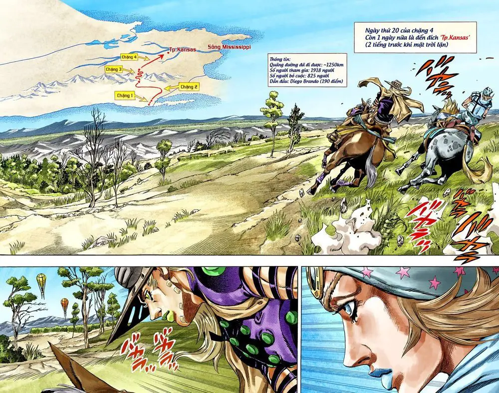 Cuộc Phiêu Lưu Bí Ẩn Phần 7: Steel Ball Run Nettruyen ZZZ Chương 36 Page 4
