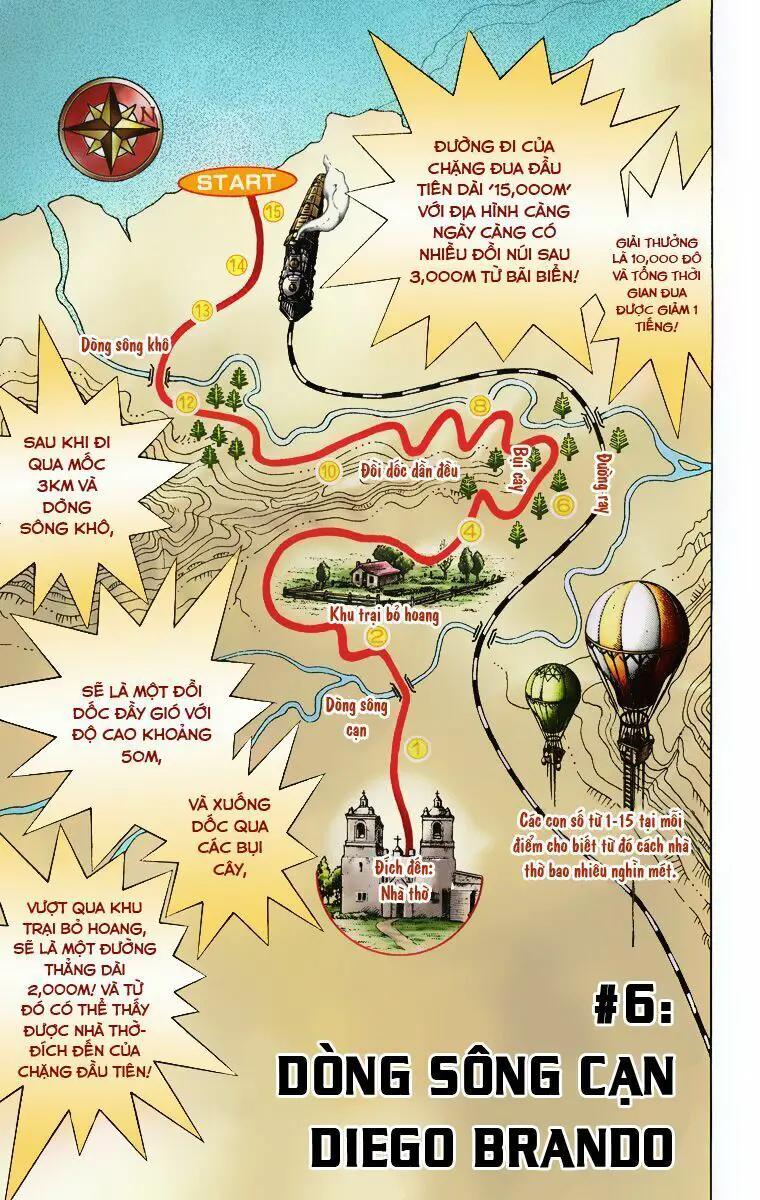 Cuộc Phiêu Lưu Bí Ẩn Phần 7: Steel Ball Run Nettruyen ZZZ Chương 6 Page 2
