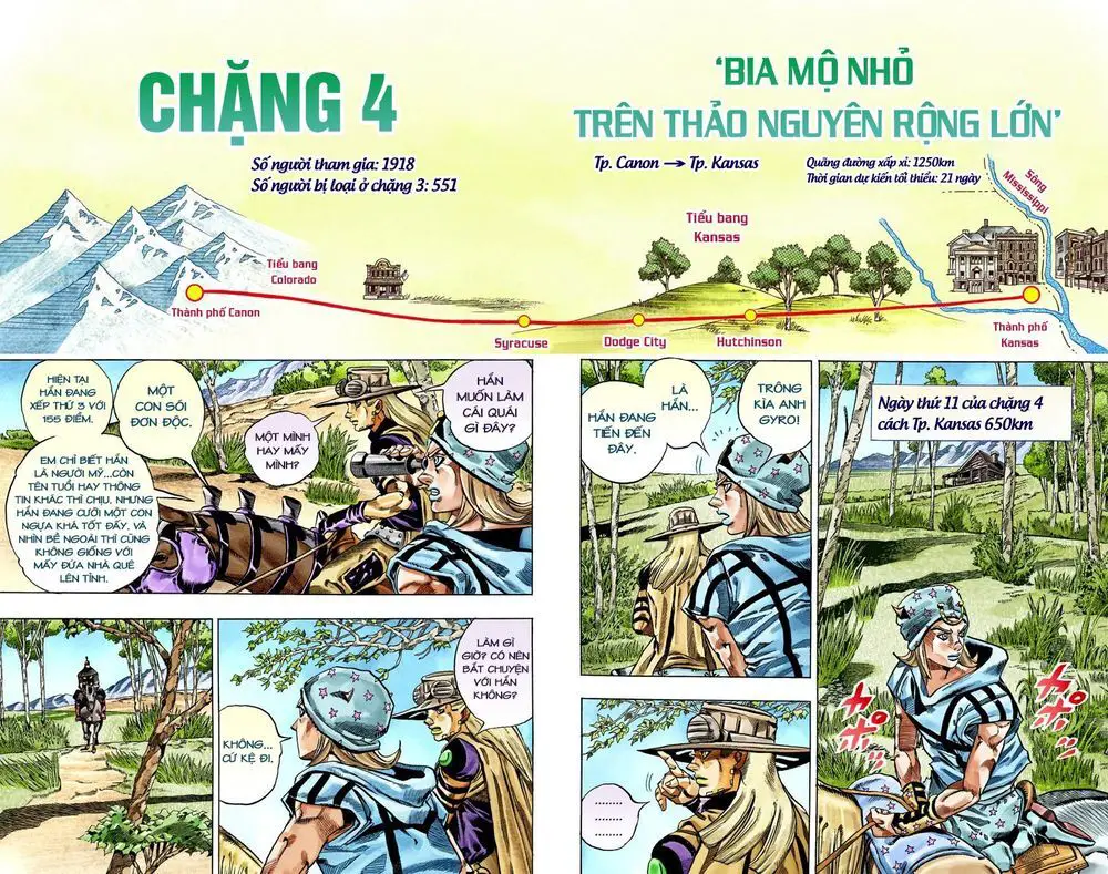 Cuộc Phiêu Lưu Bí Ẩn Phần 7: Steel Ball Run Nettruyen ZZZ Chương 33 Page 3