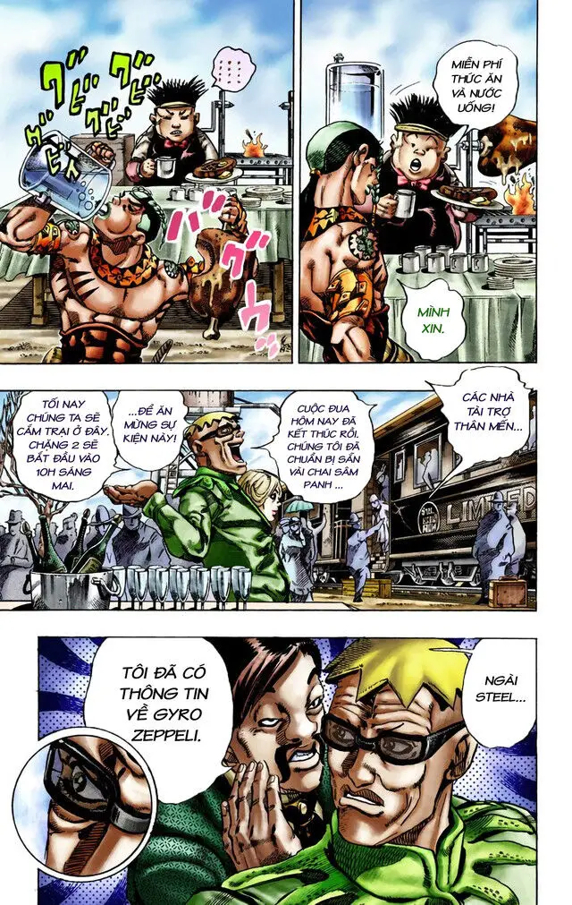 Cuộc Phiêu Lưu Bí Ẩn Phần 7: Steel Ball Run Nettruyen ZZZ Chương 12 Page 8