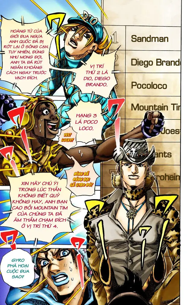 Cuộc Phiêu Lưu Bí Ẩn Phần 7: Steel Ball Run Nettruyen ZZZ Chương 12 Page 14