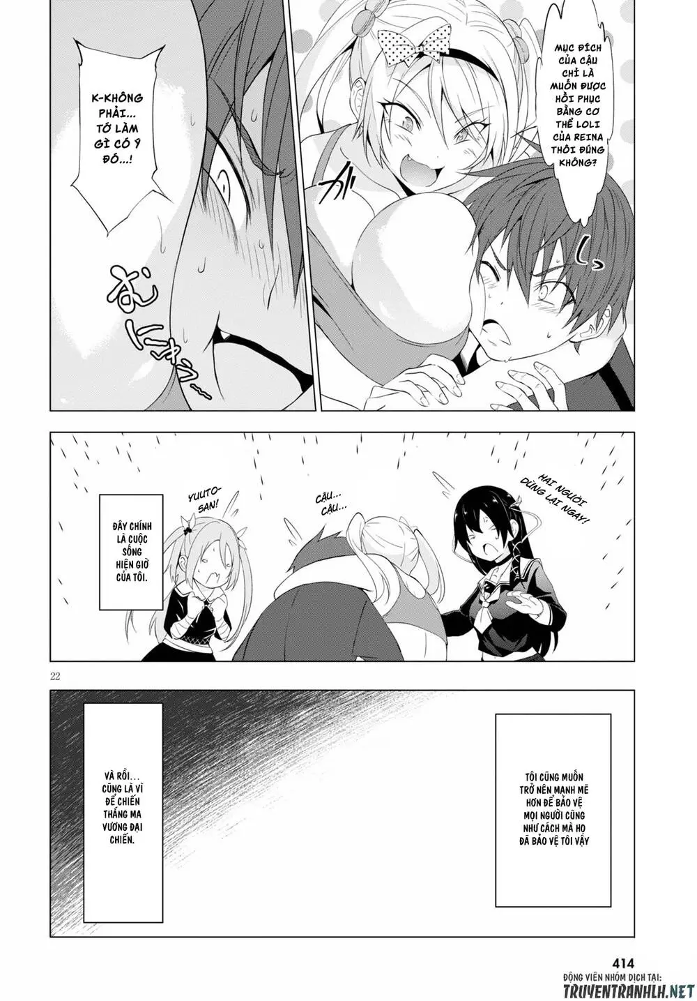 Maou Gakuen No Hangyakusha Nettruyen ZZZ Chương 10 Page 23