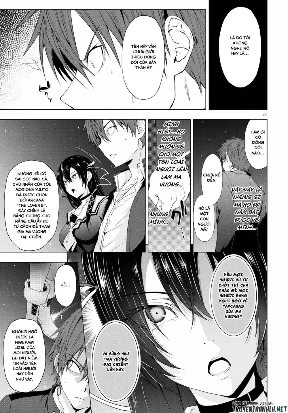 Maou Gakuen No Hangyakusha Nettruyen ZZZ Chương 11 Page 24