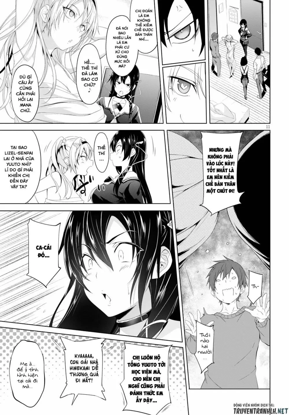 Maou Gakuen No Hangyakusha Nettruyen ZZZ Chương 8 Page 12