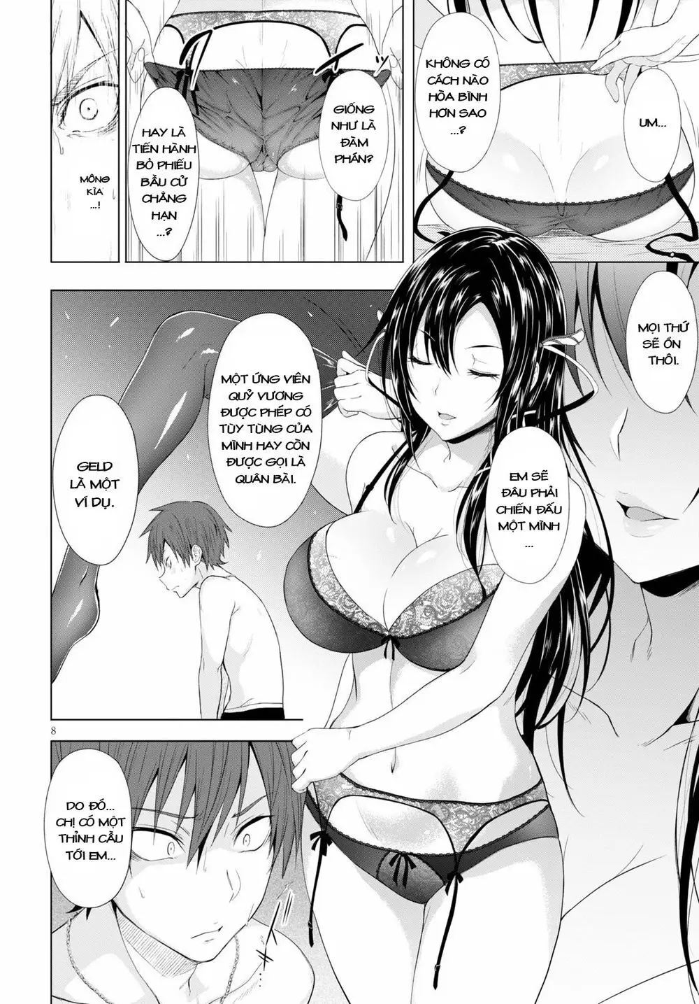 Maou Gakuen No Hangyakusha Nettruyen ZZZ Chương 2 Page 8