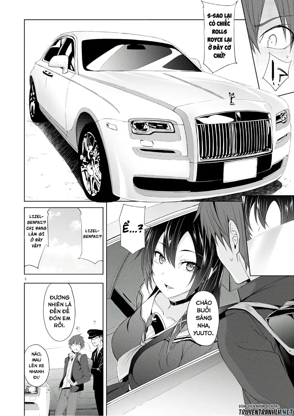 Maou Gakuen No Hangyakusha Nettruyen ZZZ Chương 4 Page 5